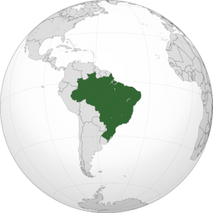 Map by Addicted04 at http://commons.wikimedia.org/wiki/File:BRA_orthographic.svg